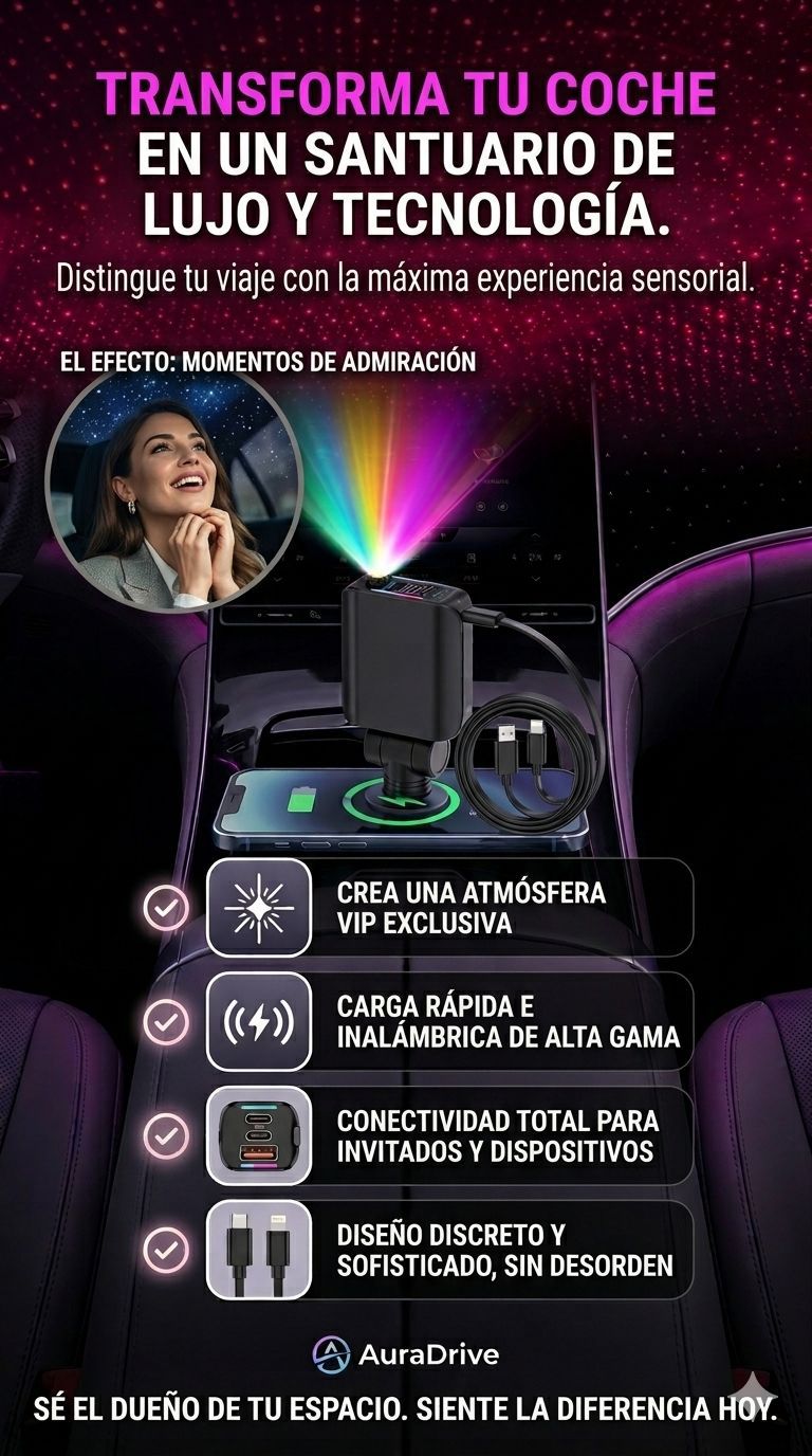 AutoCharge Pro 4 en 1 – Carga Rápida Universal