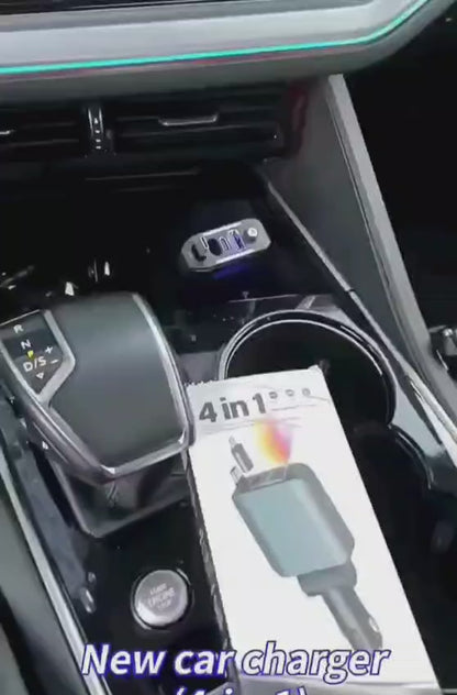 AutoCharge Pro 4 en 1 – Carga Rápida Universal
